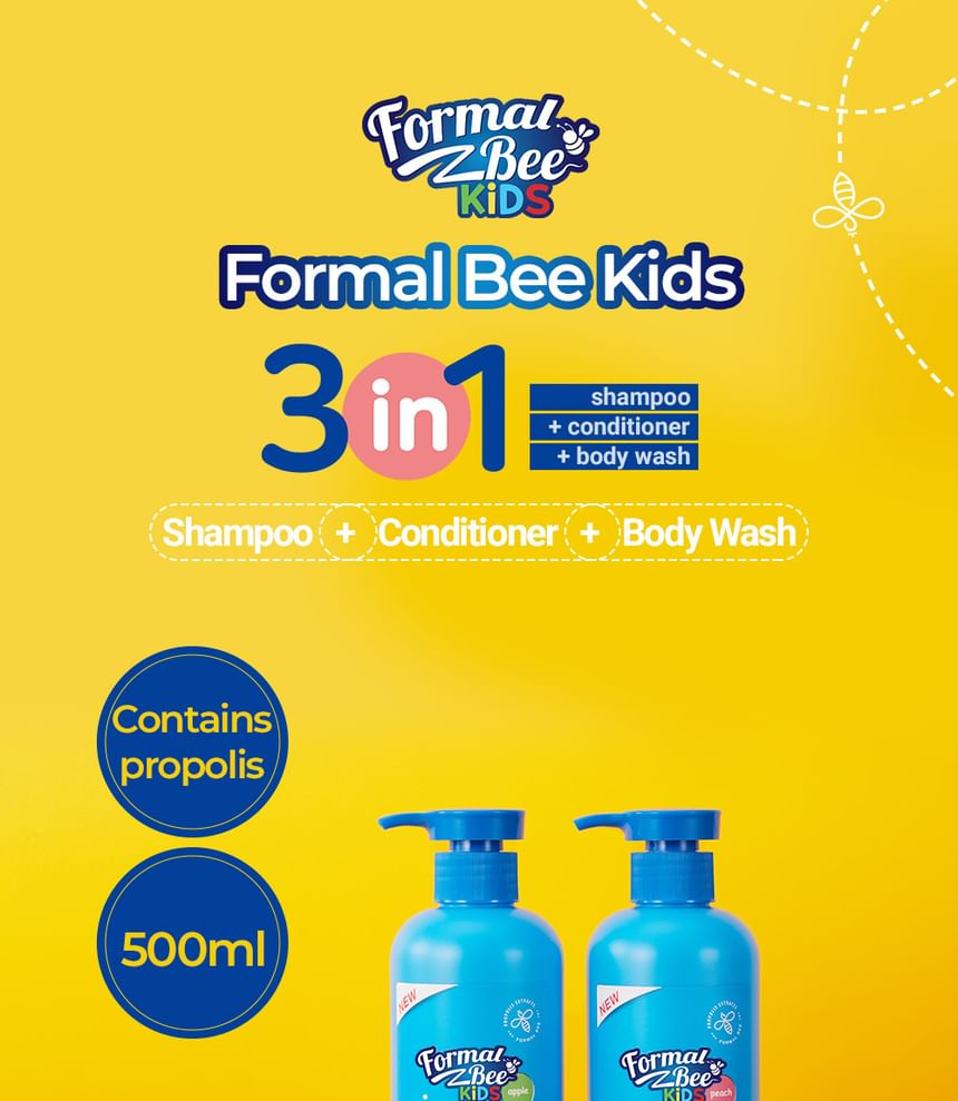 Formal Bee - Kids 3in1 Peach Mini, 30ml, 38 g, 8809670682125