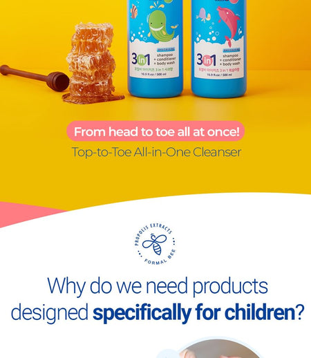 Formal Bee - Kids 3in1 Peach Mini, 30ml, 38 g, 8809670682125
