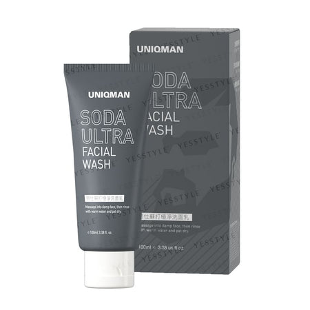 BHK’s - Uniqman Soda Ultra Facial Wash, 100ml, 150 g, 4713051527698