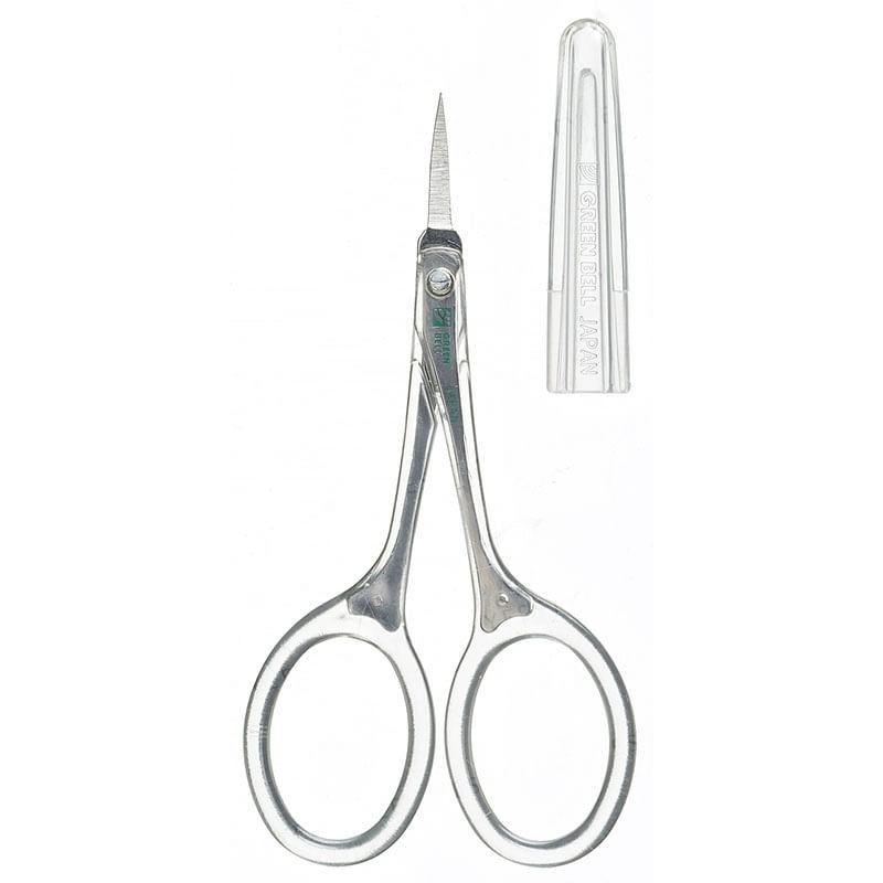 Green Bell - My-Lash Make-Up Scissors Curved Blade Design, 1 pc, 40 g, 4972525513302
