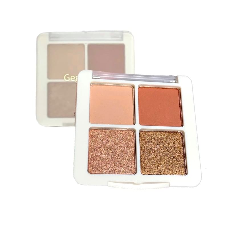 Gege Bear - Four Color Eyeshadow Palette - Maple, #Maple - 6g, 100 g, 