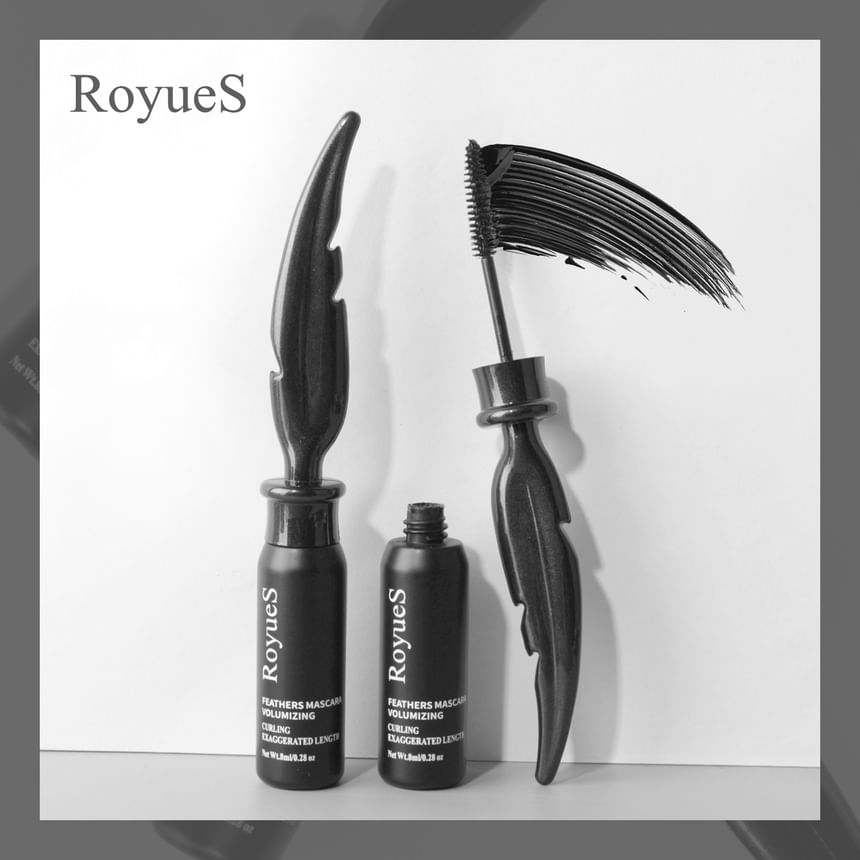 RoyueS - Floating Feather Voluminzing Mascara, Black - 8ml, 30 g, 6951286420775