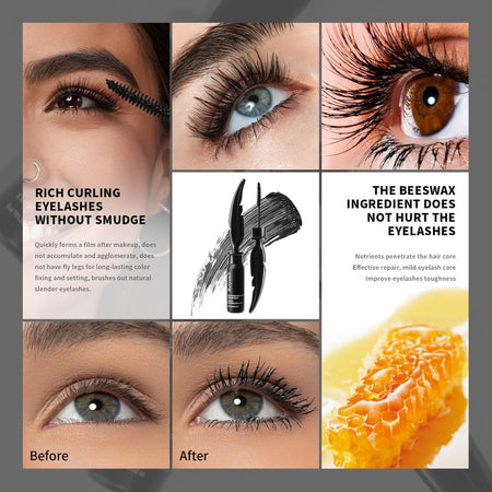 RoyueS - Floating Feather Voluminzing Mascara, Black - 8ml, 30 g, 6951286420775