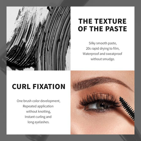 RoyueS - Floating Feather Voluminzing Mascara, Black - 8ml, 30 g, 6951286420775