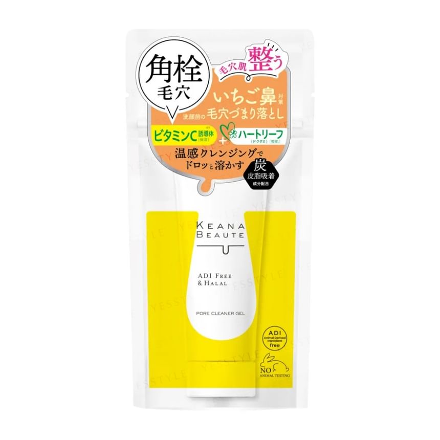 Meishoku Brilliant Colors - Keana Beaute Pore Cleaner Gel, Noble Botanical Scent - 40g, 70 g, 4902468360008