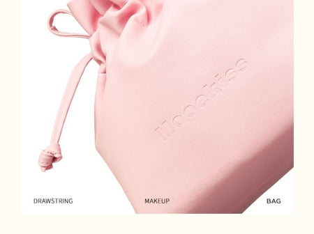 Mooekiss - Faux Leather Drawstring Makeup Bag, 1 pc, 100 g, 6976264172026