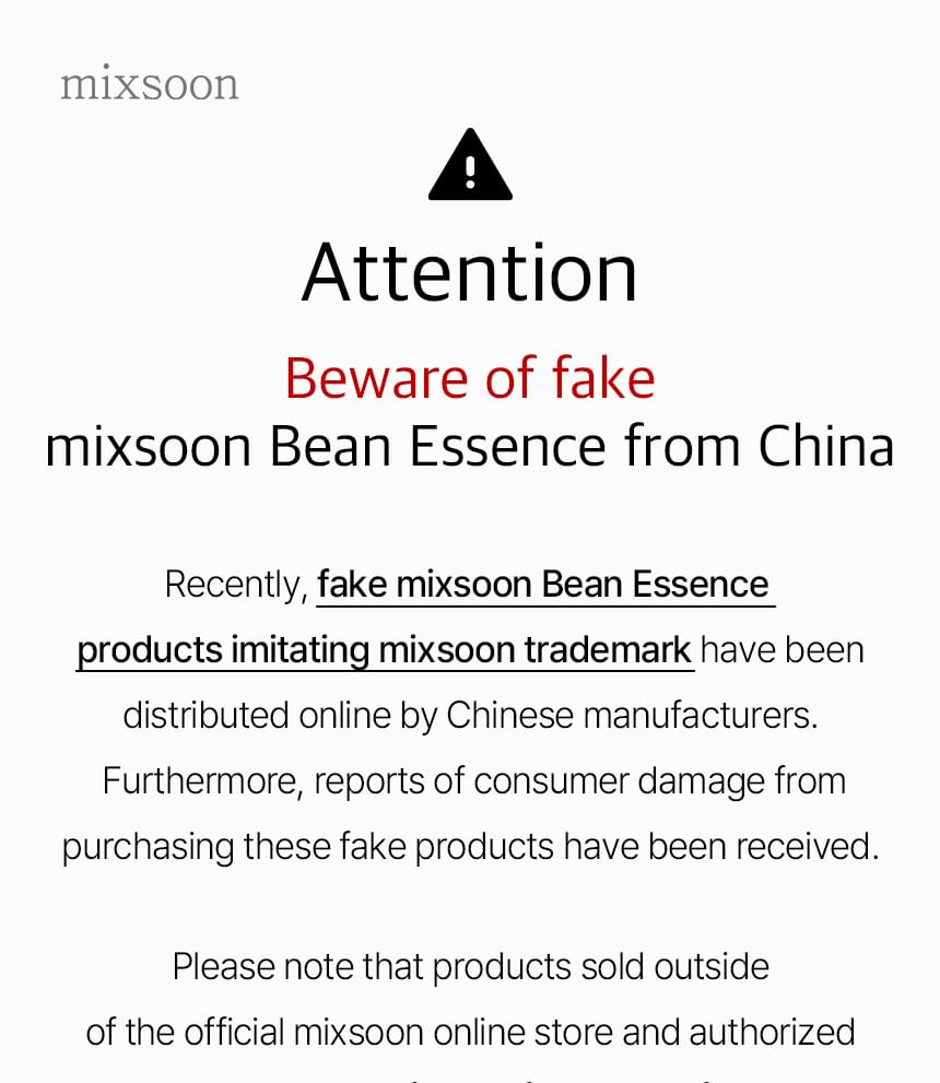 mixsoon - Bean Essence, 50ml, 110 g, 8809732910159