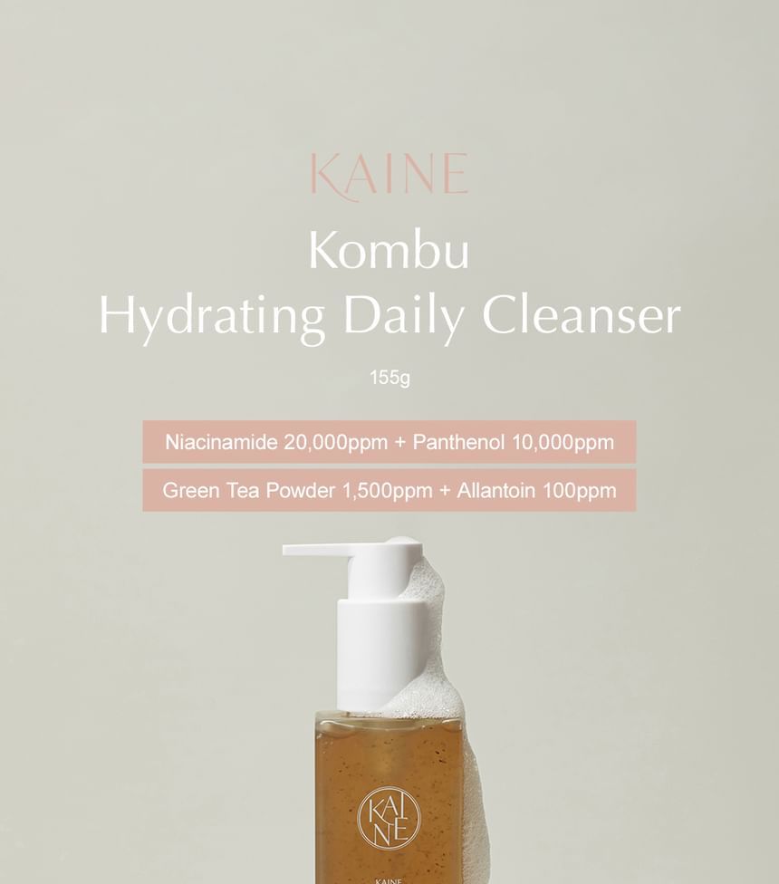 KAINE - Kombu Hydrating Daily Cleanser, 155g, 261 g, 8809954942587