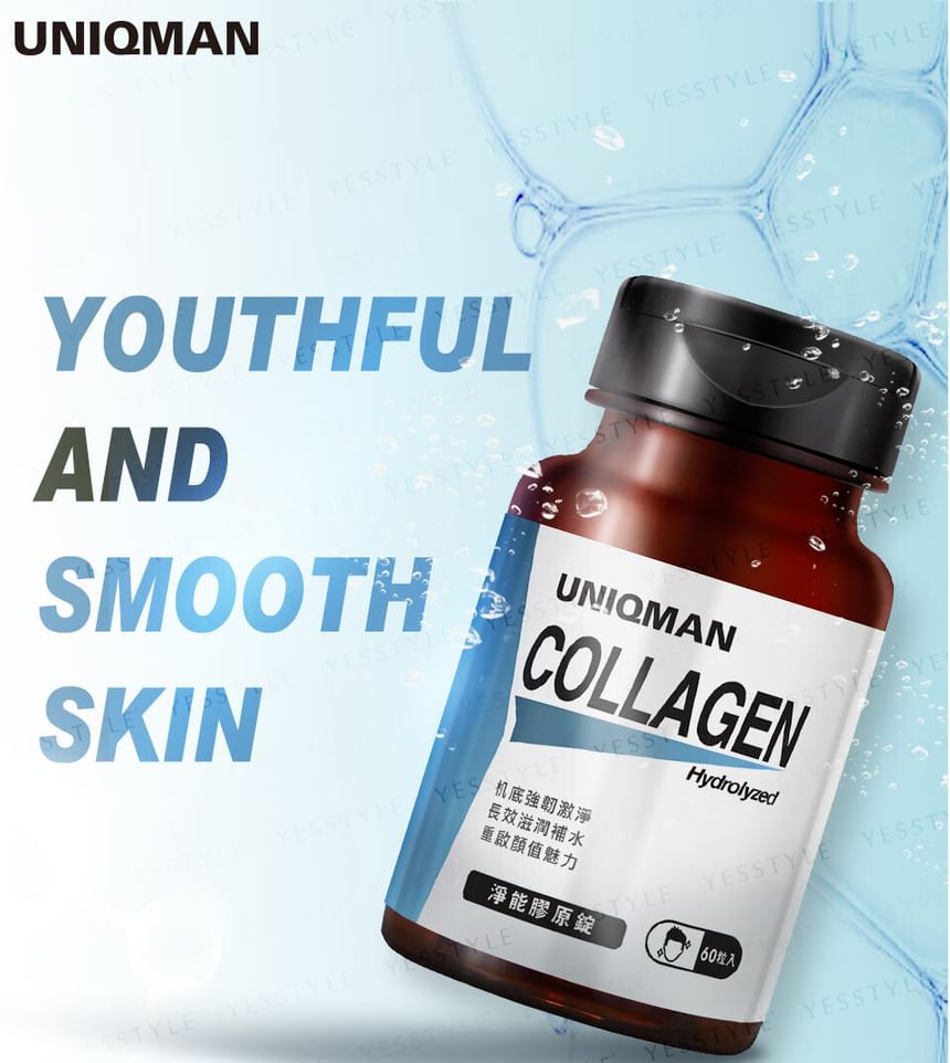 BHK’s - Uniqman Hydrolyzed Collagen Tablet, 60 tablets, 240 g, 4713051527360