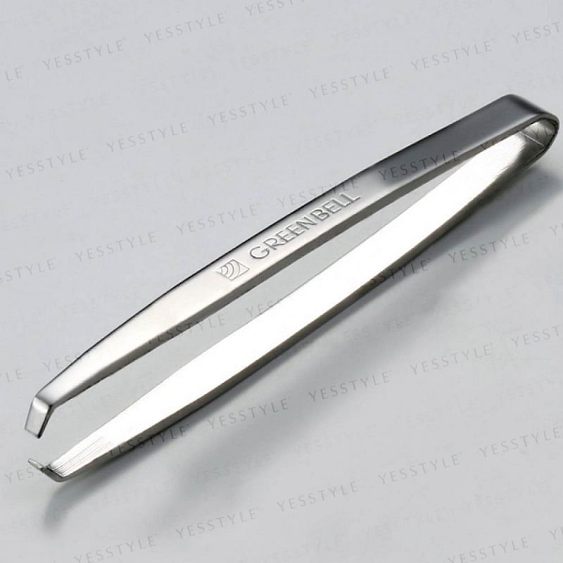 Green Bell - Stainless Narrow Tip Tweezer, 1 pc, 30 g, 4972525533928