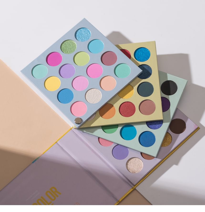 BEAUTY GLAZED - 64 Colour Twist Eyeshadow Palette, 64 Colours Palette - 76.8g, 219 g, 6970201940785