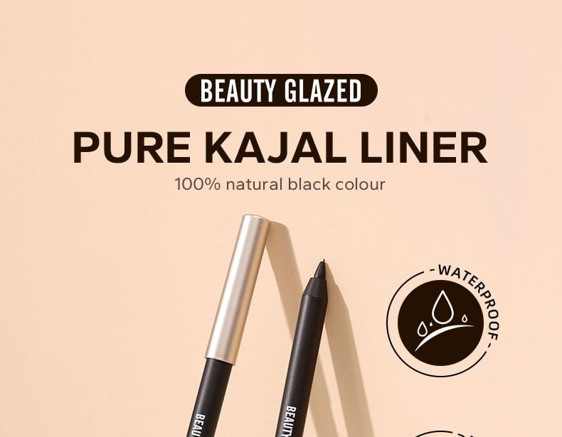 BEAUTY GLAZED - Pure Eyeliner Pen, Black - 0.6g, 20 g, 6975640632130