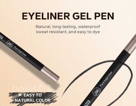 BEAUTY GLAZED - Pure Eyeliner Pen, Black - 0.6g, 20 g, 6975640632130