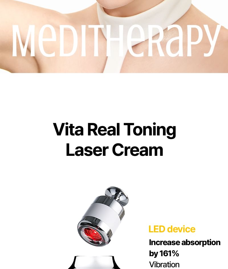 Meditherapy - Vita Real Toning Laser Cream, 50ml, 274 g, 8809606772869