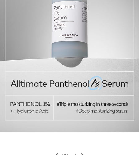 THE FACE SHOP - Alltimate Panthenol 1% Serum, 30ml, 80 g, 8809949488731