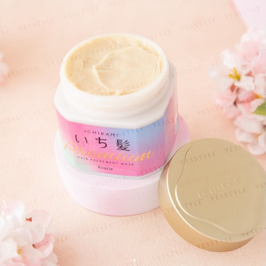 Kracie - Ichikami Premium Hair Treatment Mask, 200g, 277 g, 4901417618795