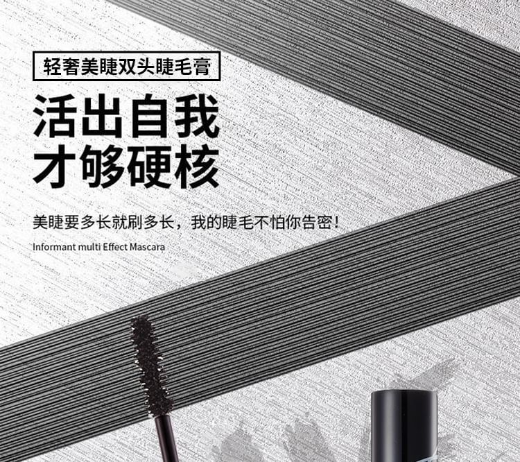 ARTMISS - Dual-Ended Mascara, Black (5g + 5g), 20 g, 