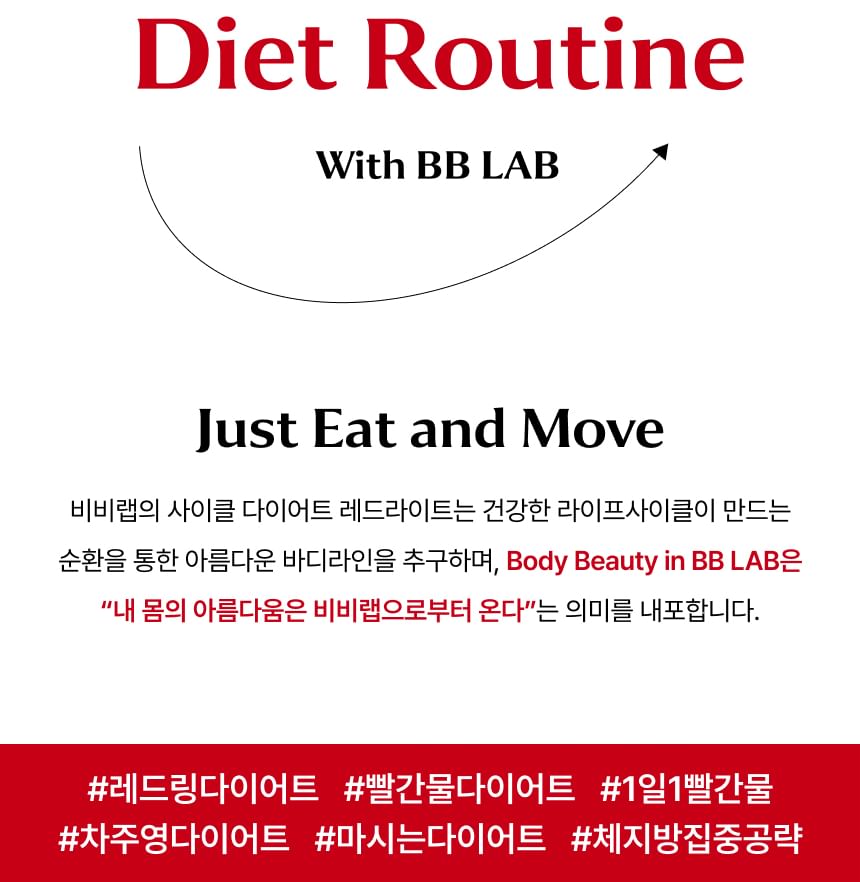 Nutrione - BB LAB Cycle Diet Red Lite, 8g x 14 sticks, 170 g, 8809948522320