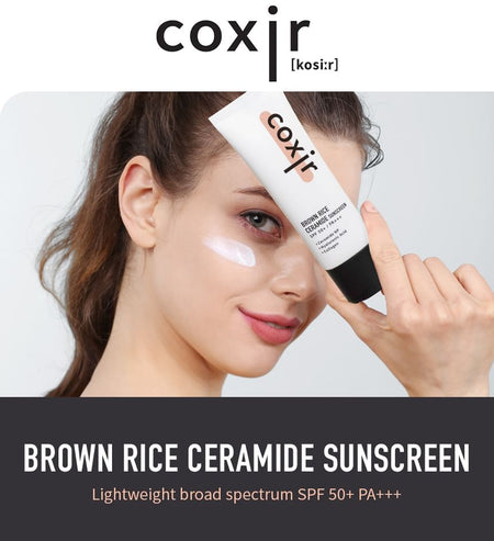 coxir - Brown Rice Ceramide Sunscreen, 50ml, 70 g, 8809080826461