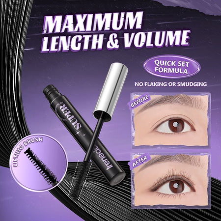 IRENEDA - Super Lengthening Waterproof Mascara, Black - 4g, 20 g, 6941845811854