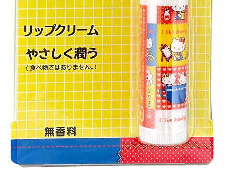 ASUNAROSYA - Sanrio Hello Kitty Lip Balm Sketch, 1 pc, 24 g, 4991567272022