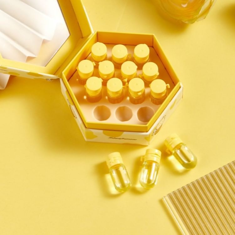 RUORI LIANA - Honey Watery Makeup Remover, 1 box (1.5ml x 14pcs), 40 g, 6975425385428
