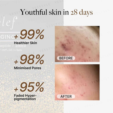 clef - Anti-Aging Copper Peptide Mask, 5 pcs, 180 g, 9556839301999