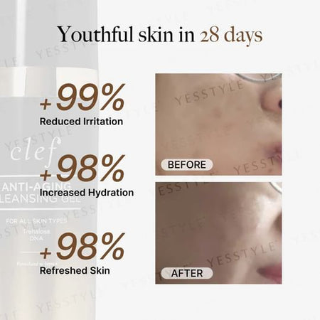 clef - Anti-Aging Cleansing Gel, 120ml, 260 g, 9556839310373