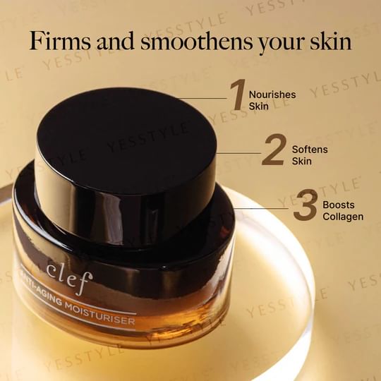 clef - Anti-Aging Moisturiser, 50g, 220 g, 9556839310540