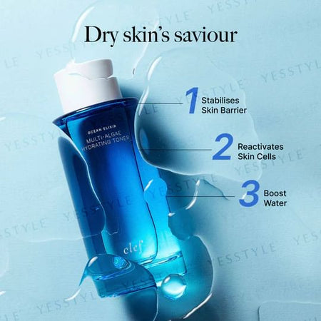 clef - Ocean Elixir Multi-Algae Hydrating Toner, 120ml, 220 g, 9556839900093
