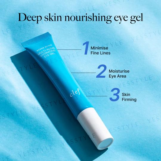 clef - Ocean Elixir Multi-Algae Hydrating Eye Gel, 20ml, 60 g, 9556839900222