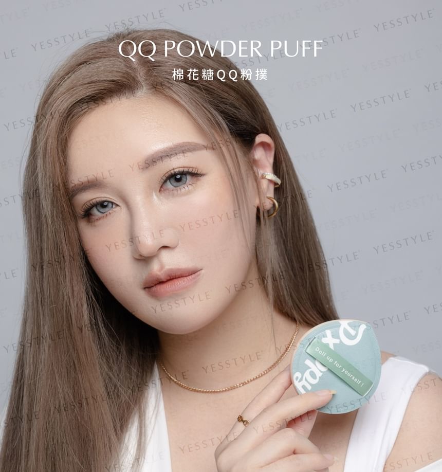 Poppy21 - QQ Powder Puff, 2 pcs, 60 g, 4719890782564