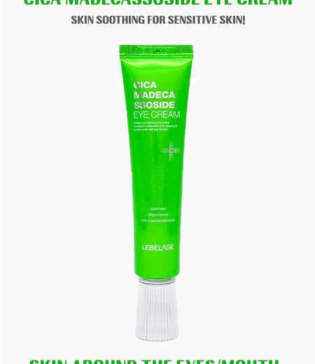 LEBELAGE - Cica Madecassoside Eye Cream, 40ml, 70 g, 8809679092468
