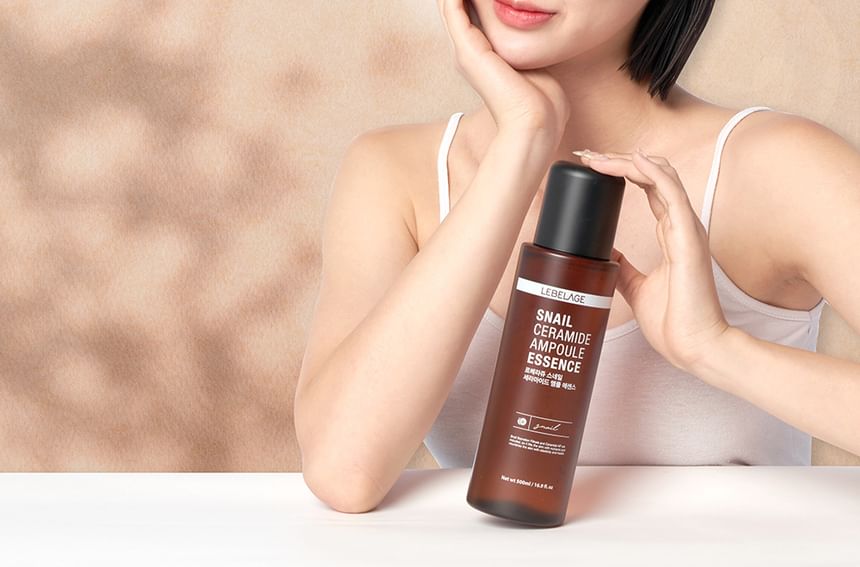 LEBELAGE - Snail Ceramide Ampoule Essence, 500ml, 650 g, 8809589393037