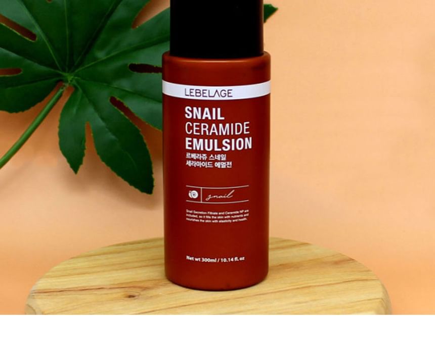 LEBELAGE - Snail Ceramide Emulsion, 300ml, 420 g, 8809589393051