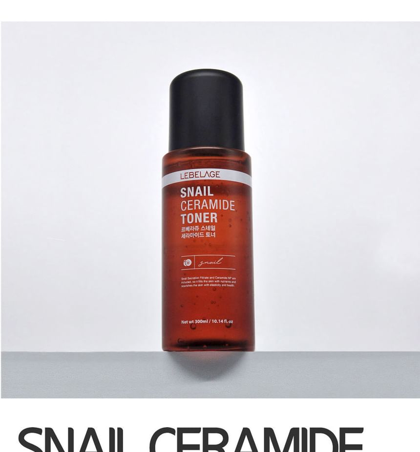 LEBELAGE - Snail Ceramide Toner, 300ml, 420 g, 8809445611671