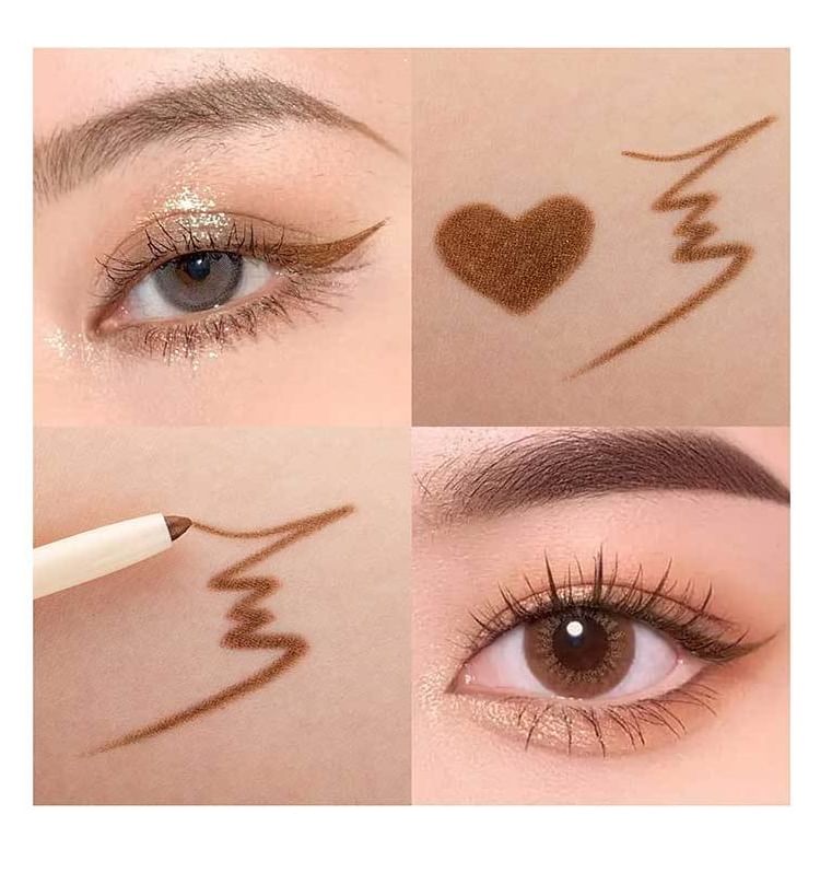 IMAGIC - Shimmer Gel Eyeliner Pencil, #3 Golden Brown - 0.35g, 12 g, 6970855702883