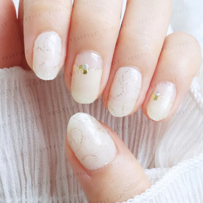 Lunacaca - Lyric Poetry Nail Art Stickers, 24 pcs, 10 g, 4892024001014