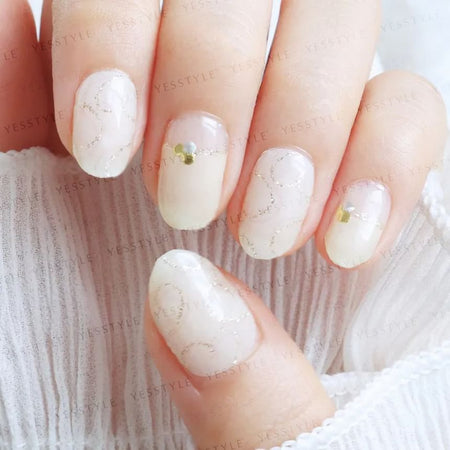 Lunacaca - Lyric Poetry Nail Art Stickers, 24 pcs, 10 g, 4892024001014