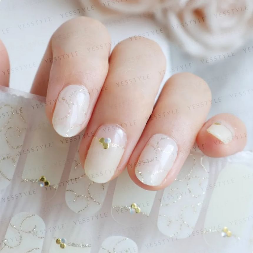 Lunacaca - Lyric Poetry Nail Art Stickers, 24 pcs, 10 g, 4892024001014