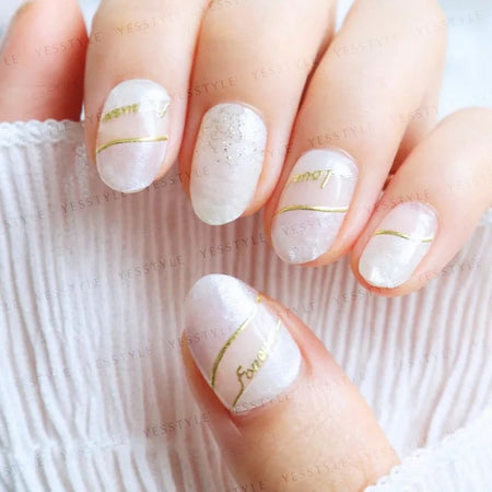 Lunacaca - Miracle Love Song Nail Art Stickers, 24 pcs, 10 g, 4892024001013