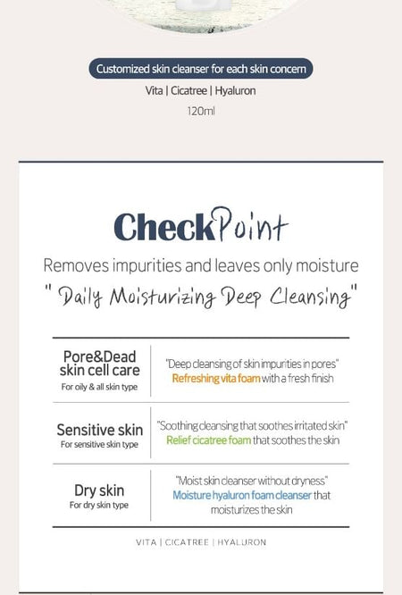AROUND ME - Moisturizing Hyaluron Cleansing Foam, 120ml, 142 g, 8803348049913