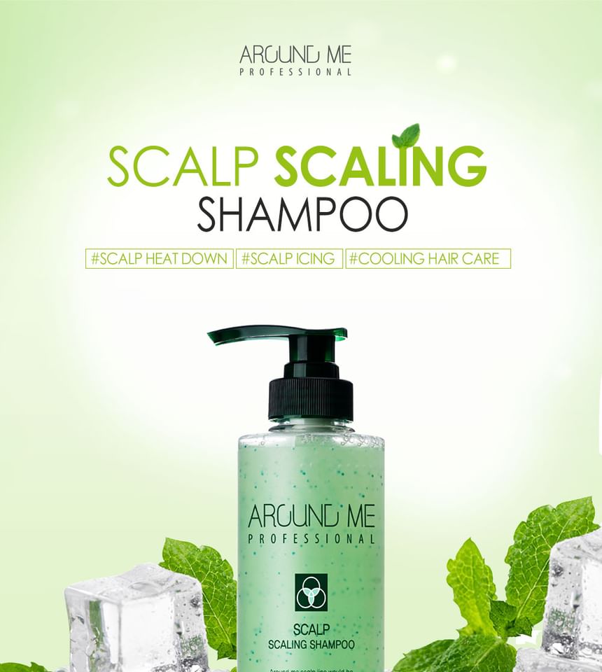 AROUND ME - Scalp Scaling Shampoo Plus, 500ml, 590 g, 8803348037026
