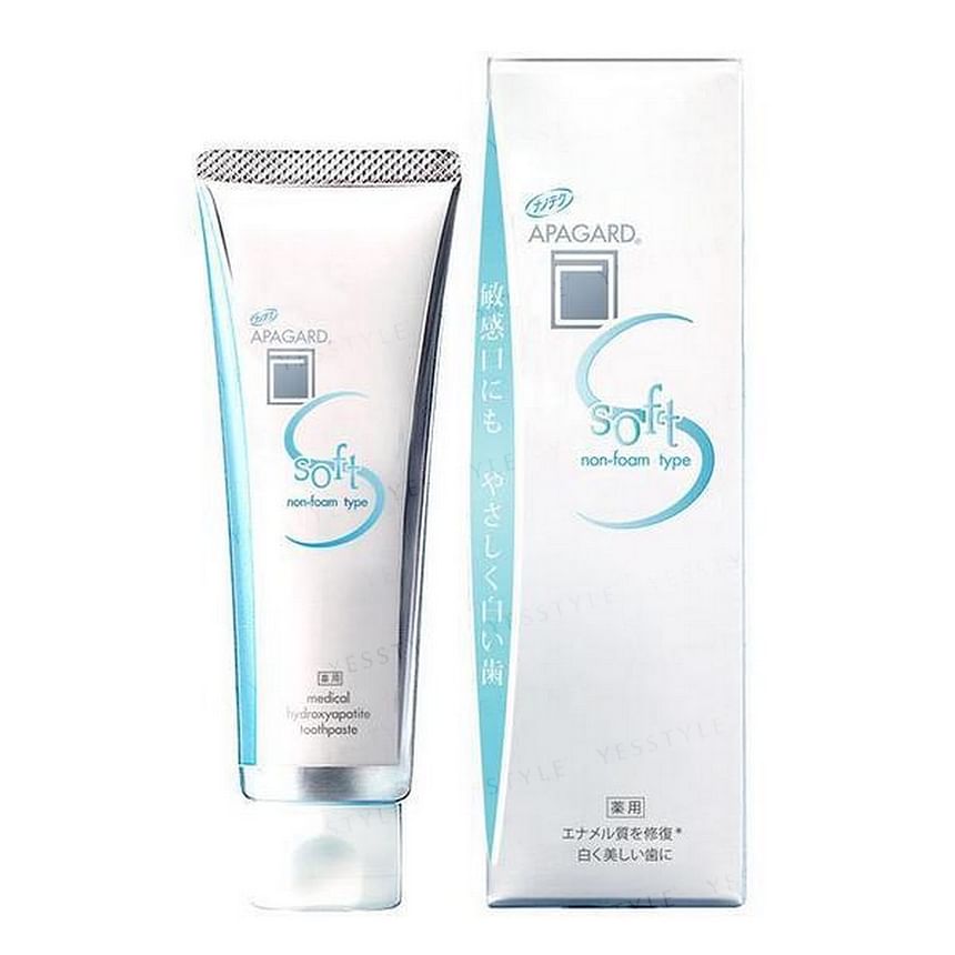 APAGARD - Hydroxyapatite Non-Foam Soft Toothpaste, 80g, 108 g, 4987643128017