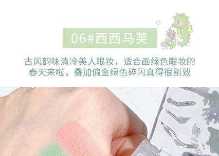 xixi - 4 Shades Eyeshadow Palette - Forest, #6, 40 g, 6970100676426