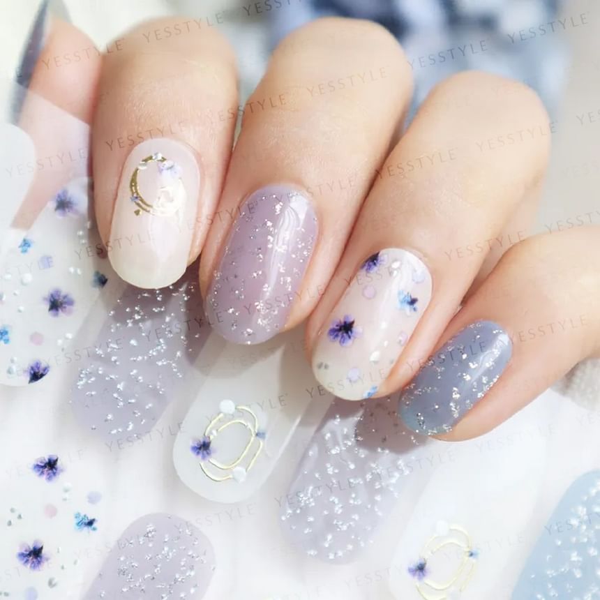 Lunacaca - Tears Nail Art Stickers, 24 pcs, 10 g, 4892024001028