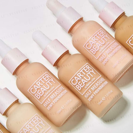 CARTER BEAUTY - Half Measure Dewy Foundation, Caramel Chew - 30ml, 80 g, 0735850362168