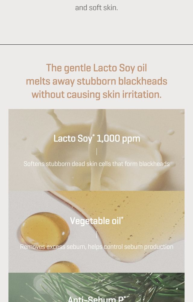 SOME BY MI - Lacto Soy Sebum & Blackhead Cleansing Oil, 200ml, 245 g, 8809647394167