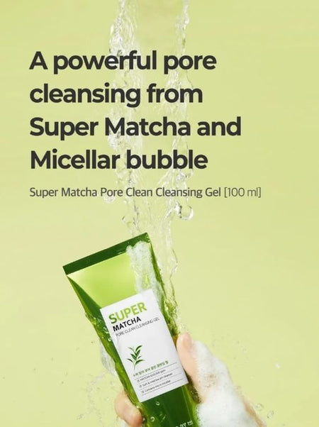 SOME BY MI - Super Matcha Pore Clean Cleansing Gel, 100ml, 142 g, 8809647391388