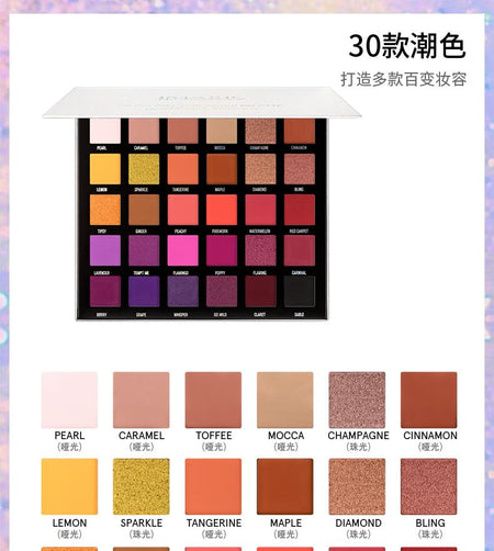 IMAGIC - 30 Colour Eyeshadow Palette, Eyeshadow Palette - 35.8g, 280 g, 6970855701633